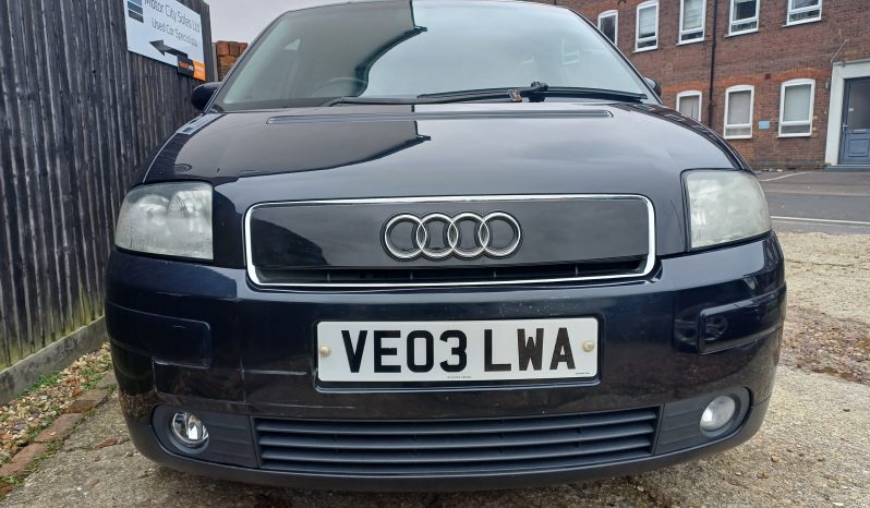 2003 Audi A2 1.4 SE full