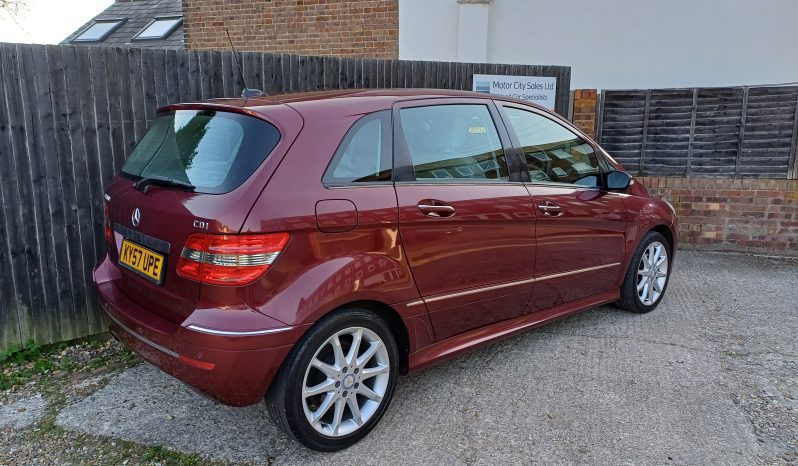 2007 MERCEDES-BENZ  B CLASS  B200 CDI SE 5dr  Auto full