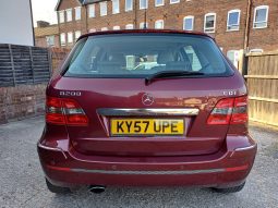 2007 MERCEDES-BENZ  B CLASS  B200 CDI SE 5dr  Auto full