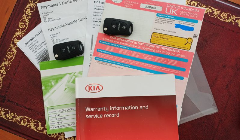 KIA PICANTO 1.0 2 5dr full